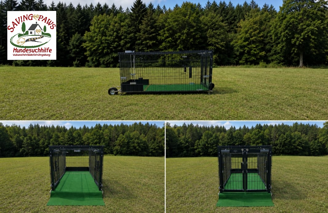 Große Lebendfalle hilft bei der Sicherung entlaufener Hunde Gemeinsam Leben retten - helft uns, damit wir helfen können.'s image #238